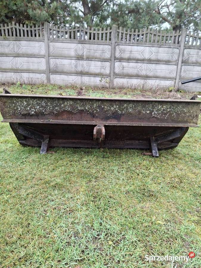 Solidny pług do śnieguspych do ziemi obornika Przystajń