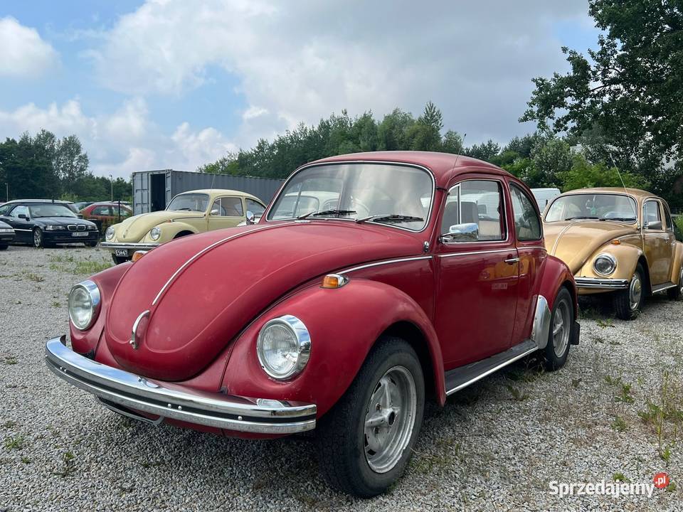 VW Garbus 1302 Iberishrot 1971 czerwony Motoryzacja
