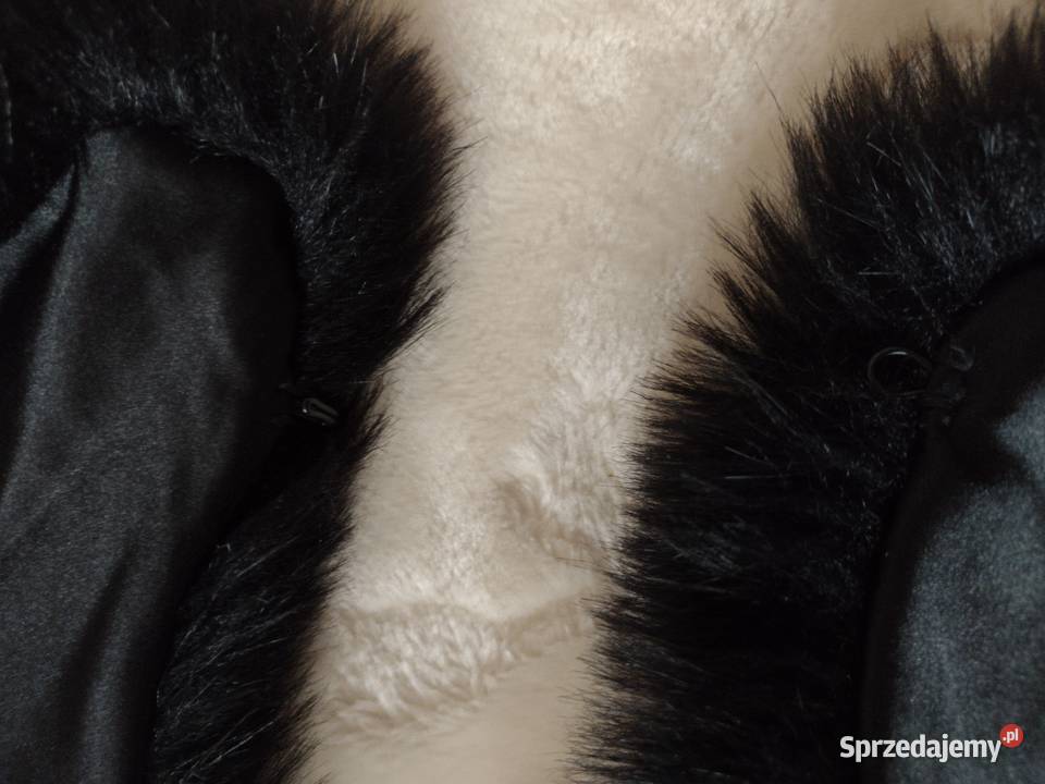 ZaraDuży futrzany kołnierz szal futerko etola