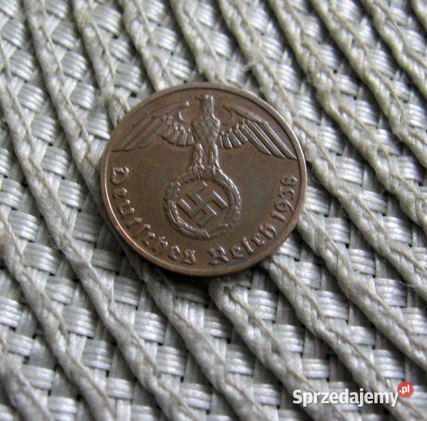 Niemcy 1 Reichspfennig 1938r F Kalisz