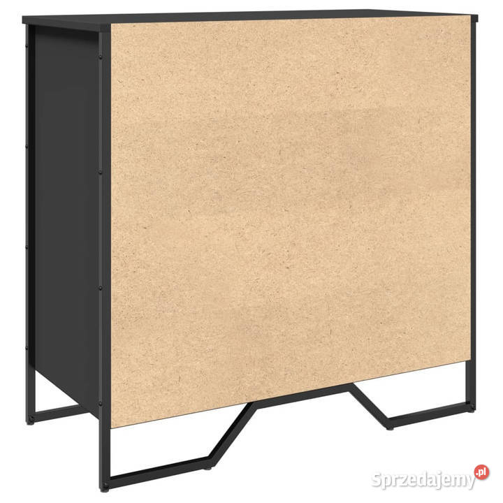 Szafka na buty czarna 80x38x78 materiał Warszawa