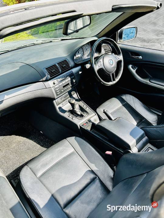 Bmw e46 cabrio 25 benzyna manualna Wodzisław Śląski sprzedam
