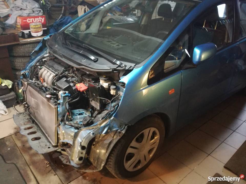 Sprzedam Honda Jazz III uszkodzony Wolica