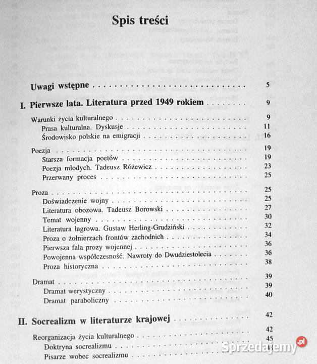 Literatura lat 1945 1975 Zbigniew Jarosiński Pozostałe Chełm sprzedam