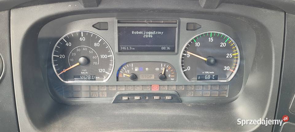 Mercedes Axor 1824 Nowy Kiper Wywrotka 3str Nowe immobilizer