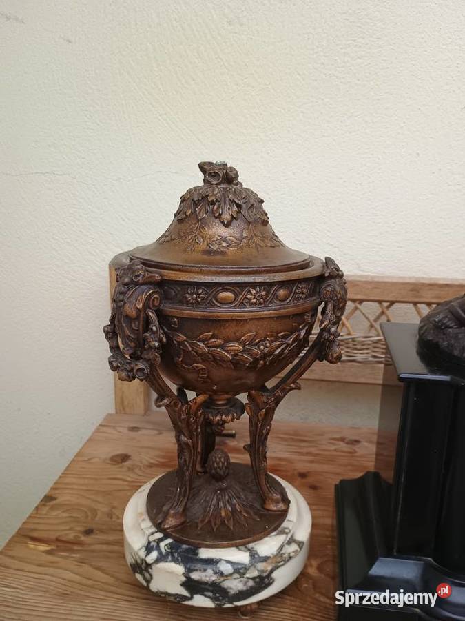 Kominkowy zegar francuski Napoleon Rzeszów