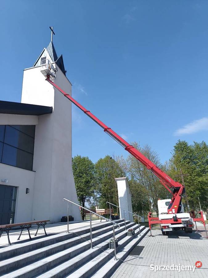 Podnośnik zwyżka mycie elewacji malowanie dachów Krasnystaw