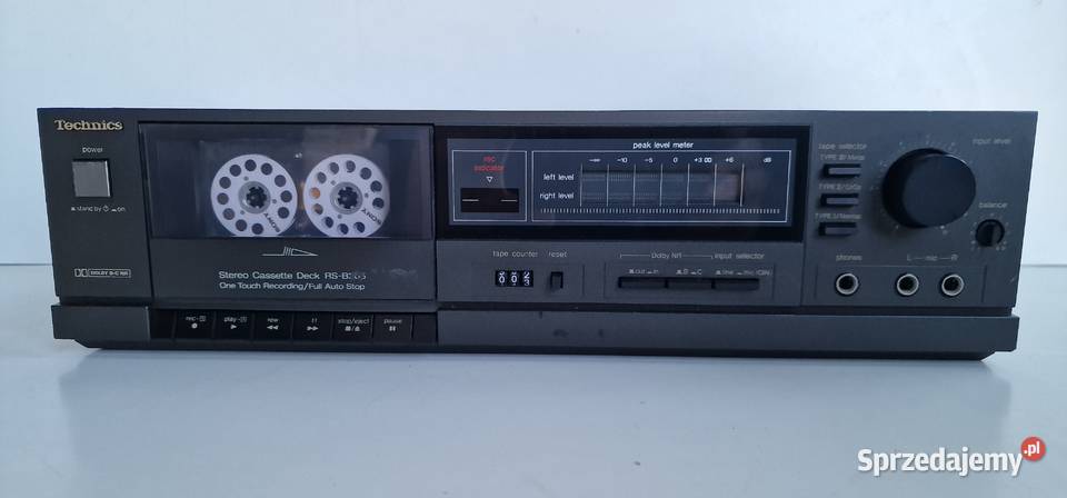 Magnetofon Technics RS205 Casette deck Międzychód