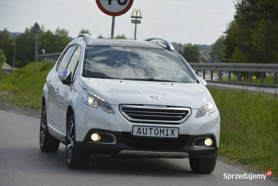 Peugeot 2008 16 Benzyna nawi gwarancja przebiegu centralny zamek Sędziszów Małopolski