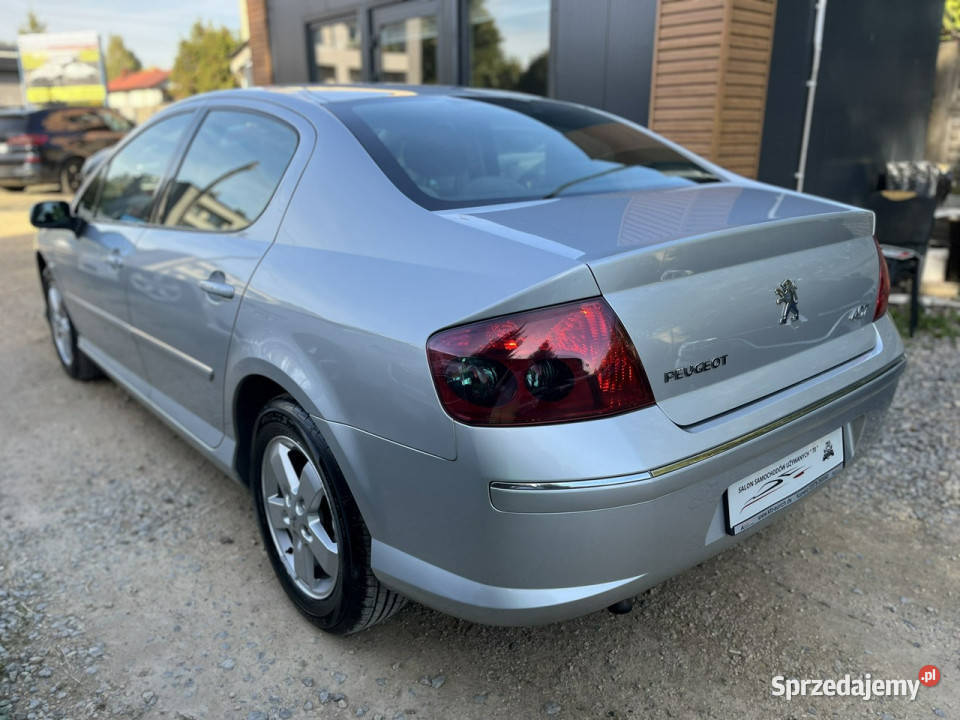 Peugeot 407 20 Automat Climatronic Navi ALu Bez światła do jazdy dziennej śląskie Częstochowa