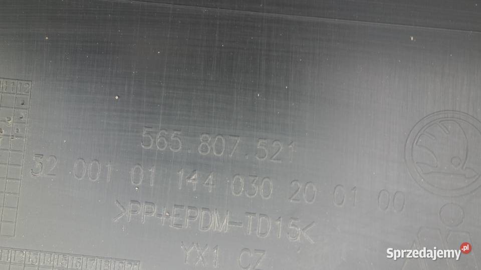 SKODA KODIAQ DOKŁADKA ZDERZAKA TYŁ Ruda Śląska sprzedam