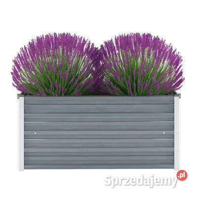 vidaXL Podwyższona donica z galwanizowanej stali mazowieckie Warszawa sprzedam