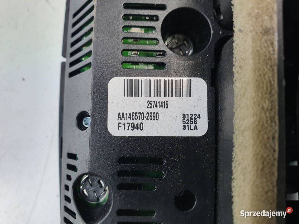 PANEL KLIMATYZACJI CADILLAC SEVILLE STS 25741416 Lipno sprzedam