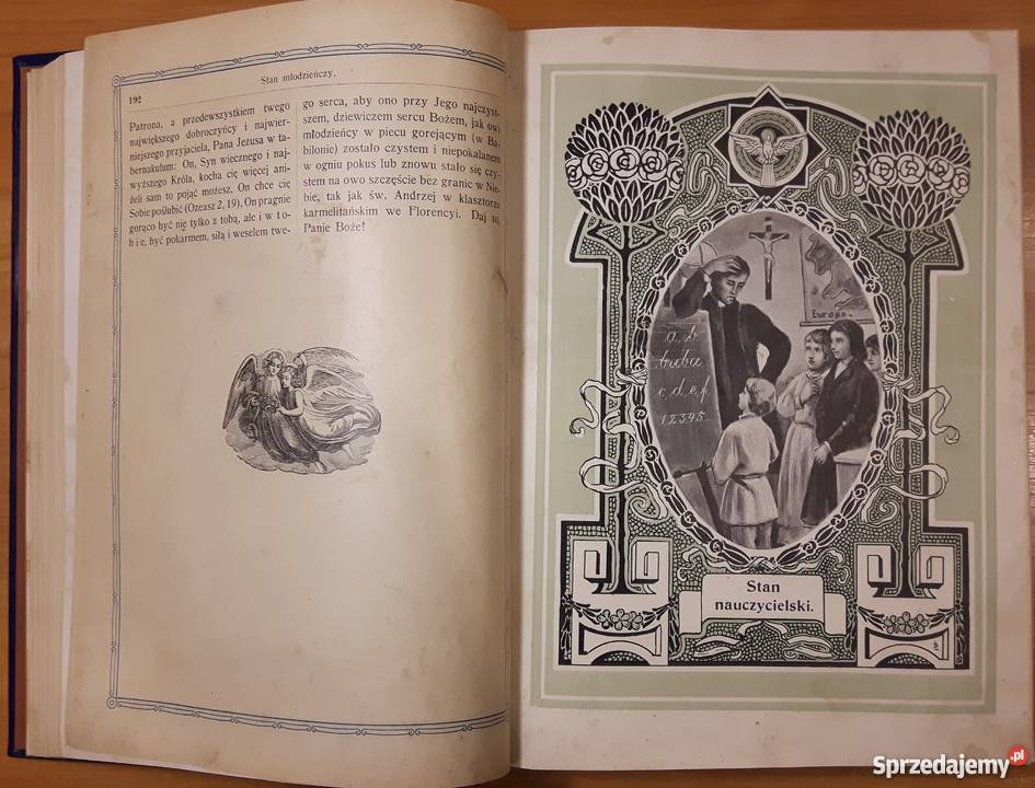 Prawidła Życia Chrześcijańskiego Mikołów 1911 Antykwariat Dobrzeń Mały