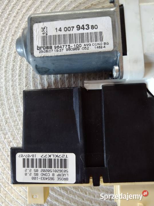 Podnośnik elektryczny szyby Peugeot 807 Nowe