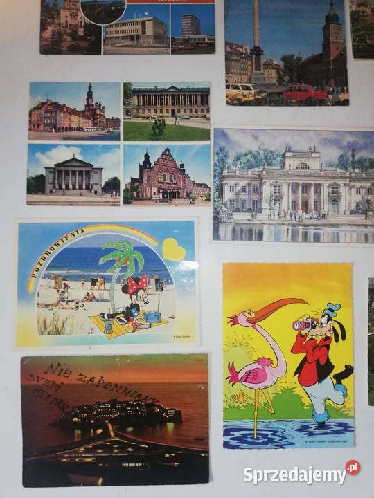 Pocztówki z epoki PRL Tanio mazowieckie Warszawa sprzedam