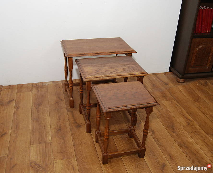 ŁADNE DĘBOWE TROJAKI TROJACZKI TRZY STOLIKI dolnośląskie Świdnica