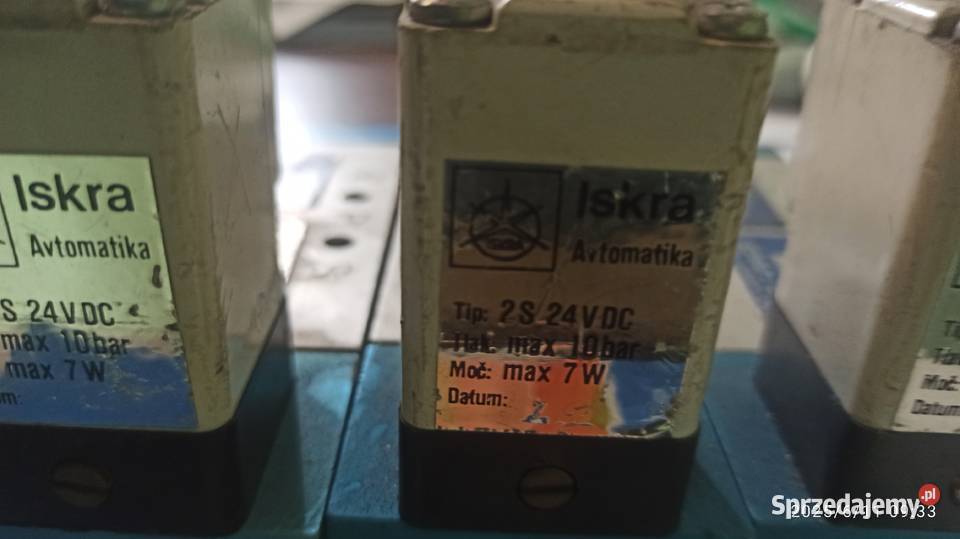 elektrozawór 52 24 dcv do pneumatyki nowy Kłodawa sprzedam