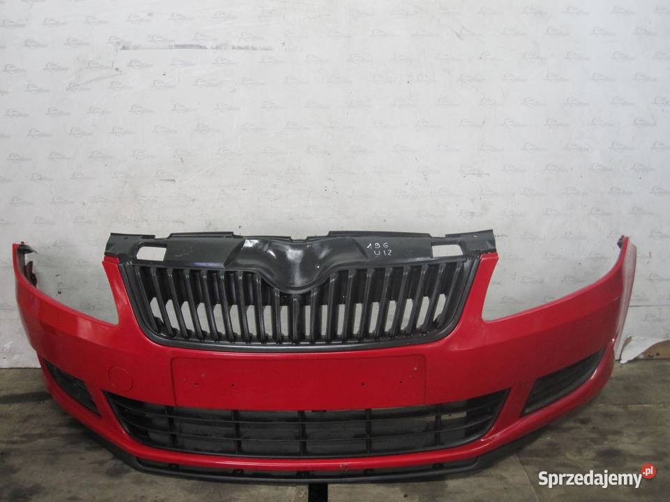 SKODA FABIA II 10r zderzak przód Karoseria