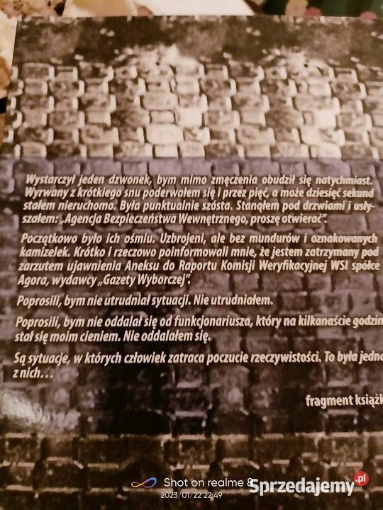 Z mocy bezprawnie książka Sumliński prezenty mazowieckie Warszawa sprzedam