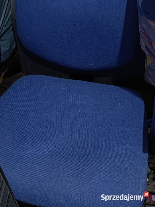 krzesło obrotowe niebieskie do pilnej sprzedaży Poznań