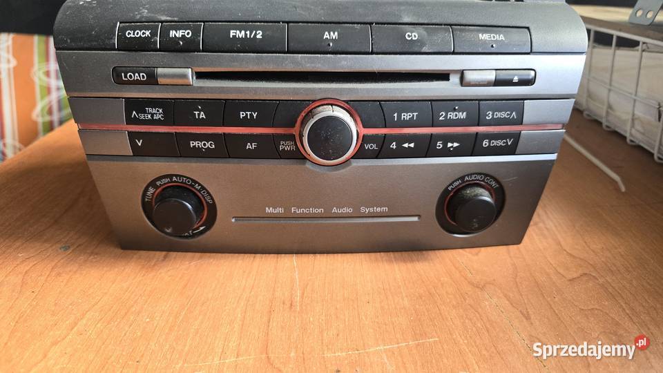 Oryginalne radio Mazda 3 2007 Sosnowiec