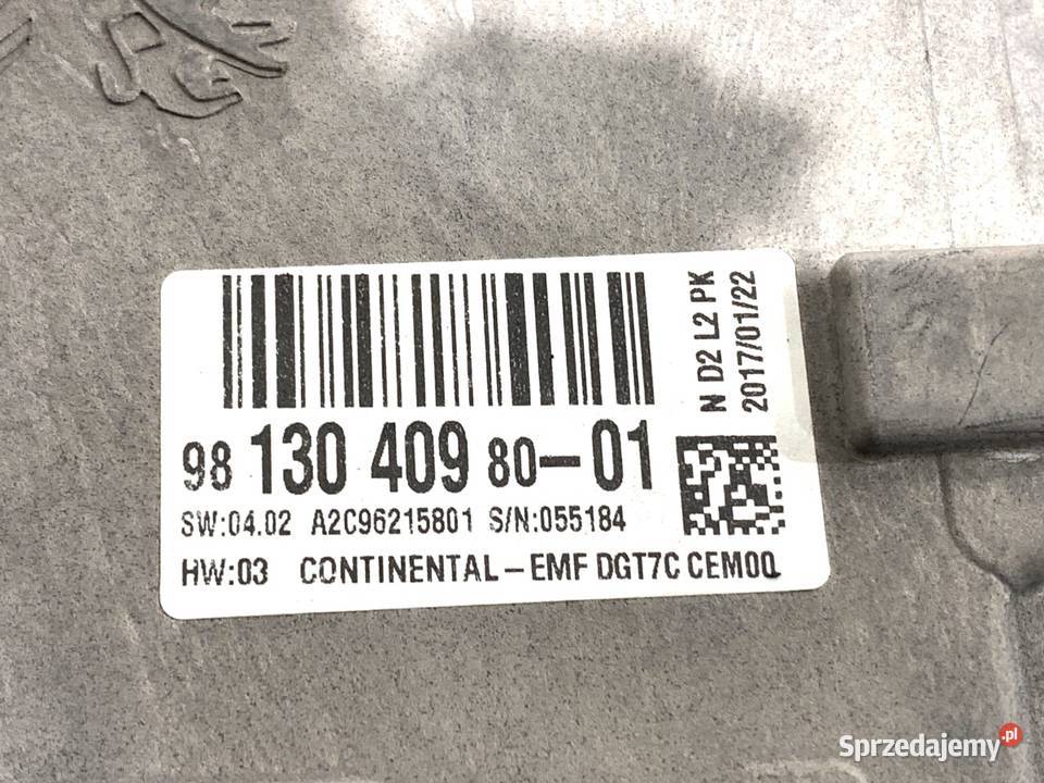 WYŚWIETLACZ CITROEN C4 PICASSO II 9813040980