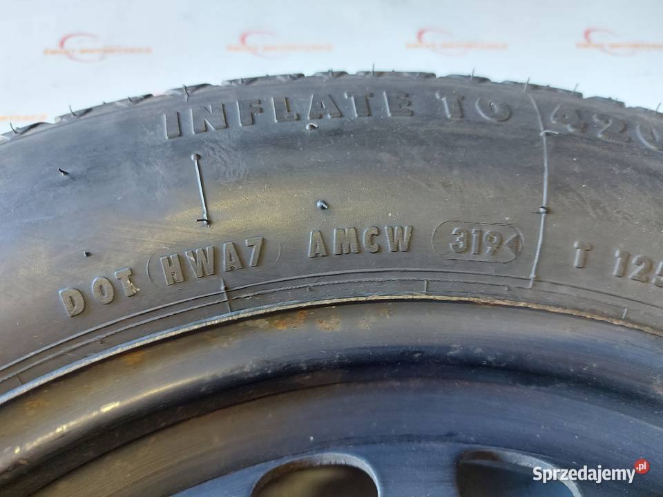 BMW E46 koło dojazdowe 1259015 96M 5x120 ET36 Koła dojazdowe