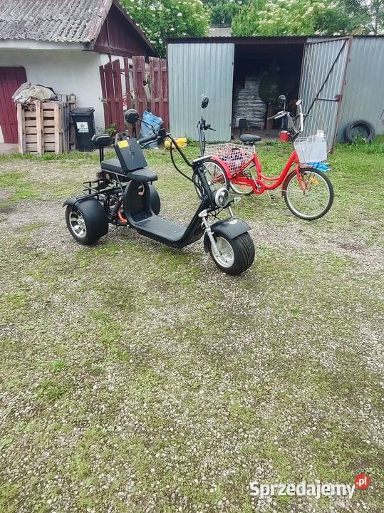 Skuter trójkołowy elektryczny Cewlino