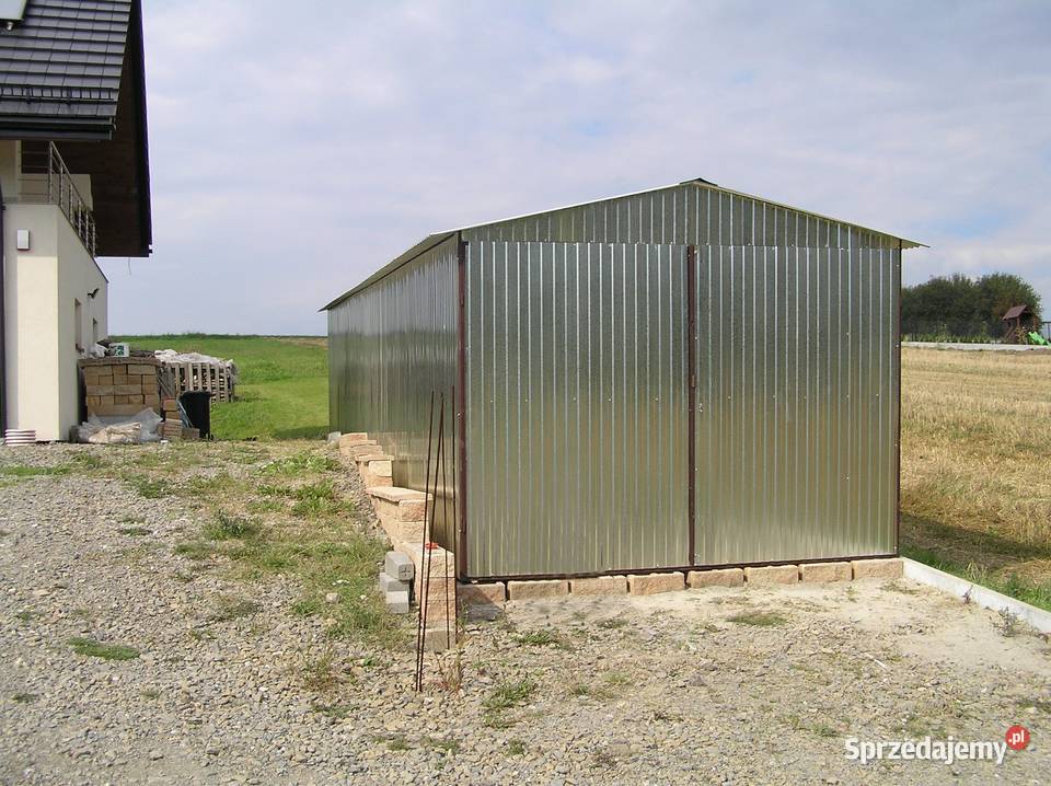 Garaż Blaszak Magazyn Wiata 135x33 Z PODWÓJNĄ Sułów