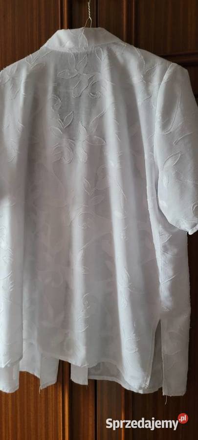 biała bluzka Inny wzór Bluzki i koszule Rzeszów