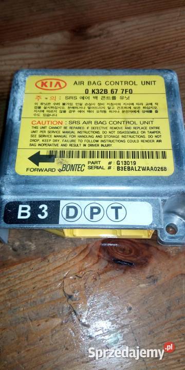 Sensor airbag KIA RIO 0K32B677F0 Margonin