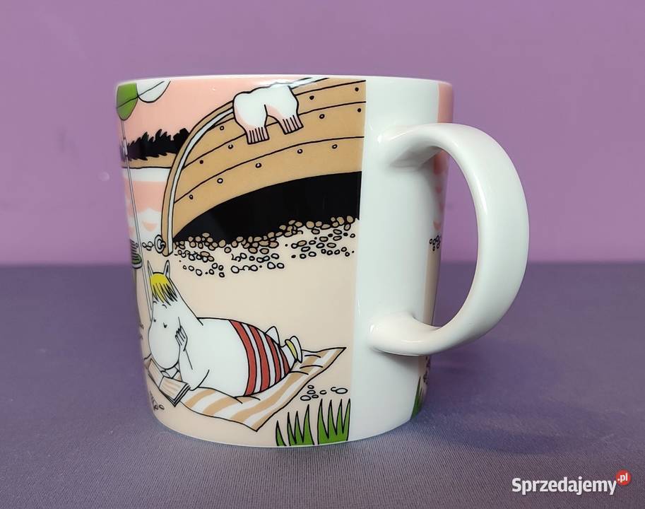 Muminki KUBEK Moomin Arabia Finland LATO 2021 Dom i Ogród małopolskie Jasień