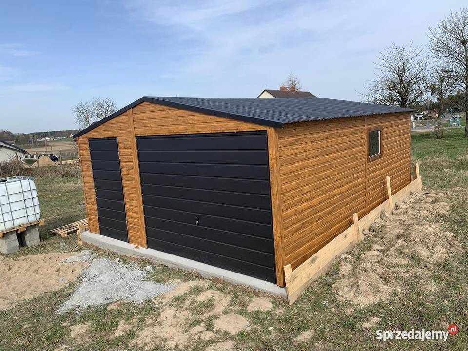 Garaże blaszane profil zamknięty Producent Dom i Ogród pomorskie Gdańsk