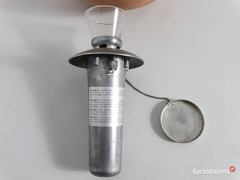 Olejowa Lampa Ogrodowa TCM Terakota Styl Boho Na