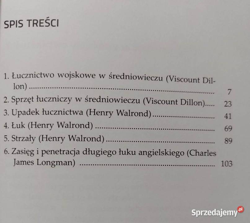 Książka Długi łuk angielski Charles Longman małopolskie