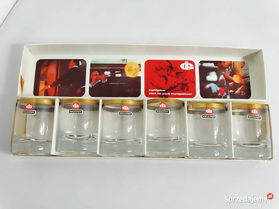 Kultowy komplet szklanek Whiskypott IngridHtte