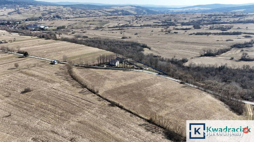 Sprzedaż gruntu Jaśliska 3091m2 103m Sprzedaż sprzedam