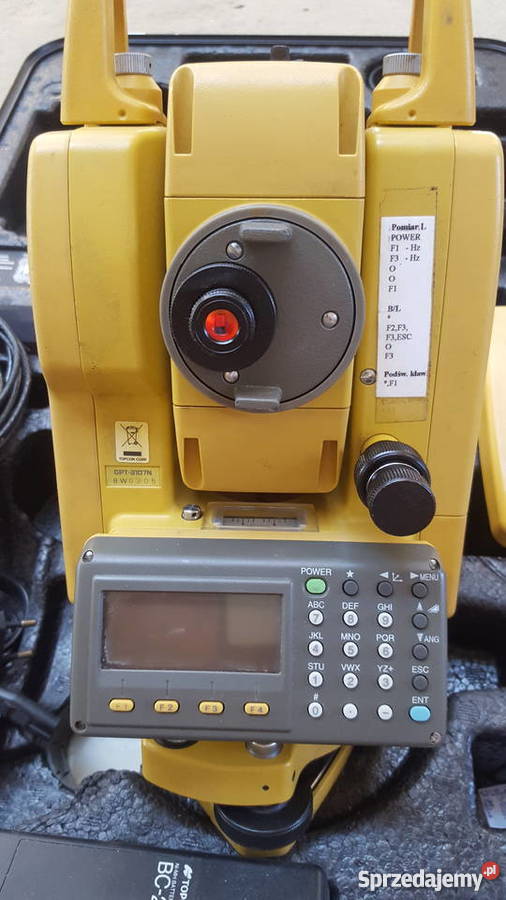 Tachimetr Topcon GPT3107N dolnośląskie Udanin