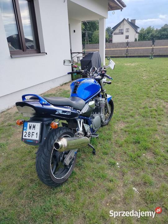 Suzuki Bandit 600 nieuszkodzony mazowieckie Dłużew