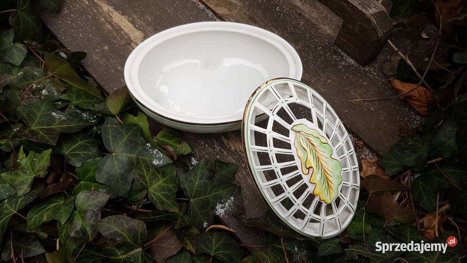 Ćmielów pporcelanowe pudełko Myszków