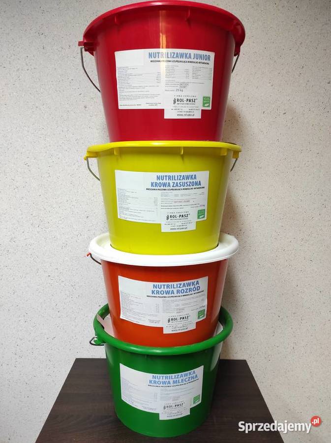 Lizawka krów witaminowomineralna rozród 20 Karmy i pasze wielkopolskie Strzelce Wielkie