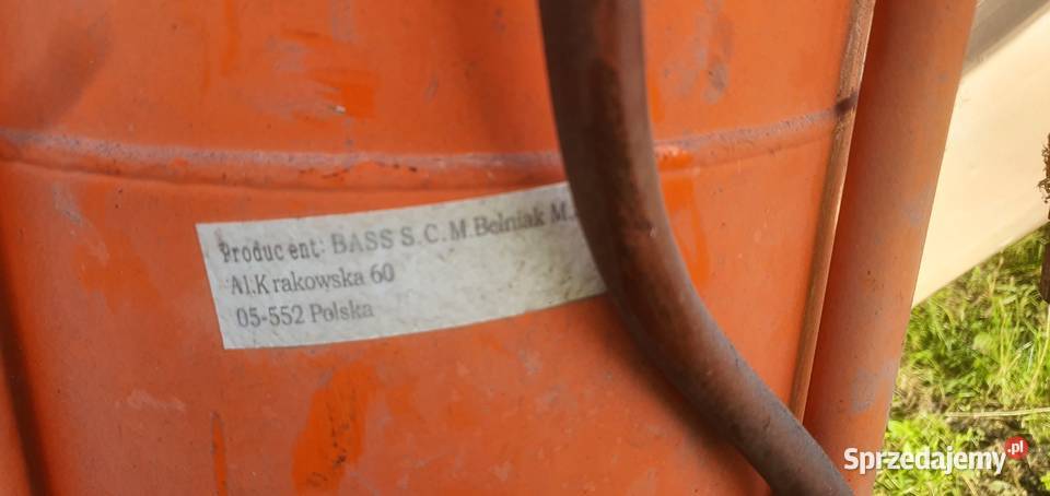 Piaskarka bass polska 40 ltr Żary