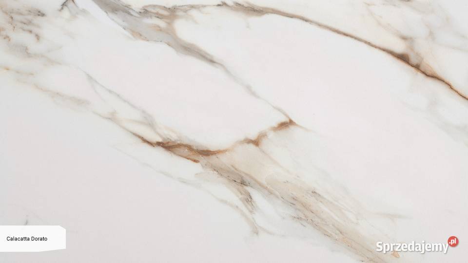 Spiek kwarcowy Calacatta Dorato poler gr 12