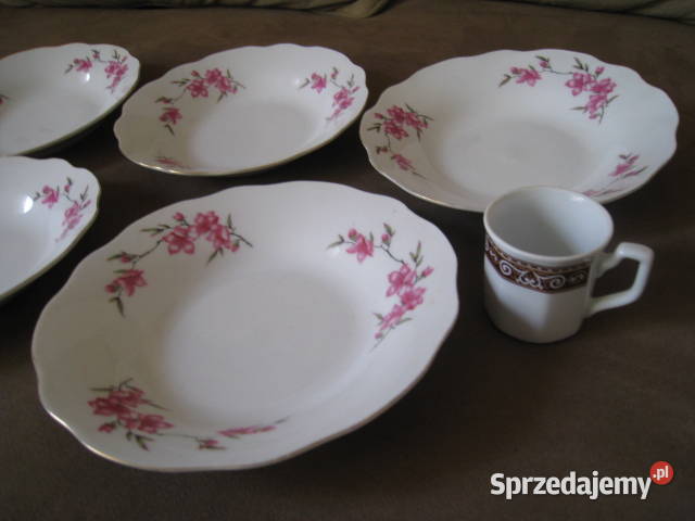 Talerze głębokie porcelanowe lata 80te XX wieku Częstochowa