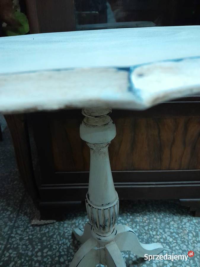 kawowy shabby stolik dolnośląskie