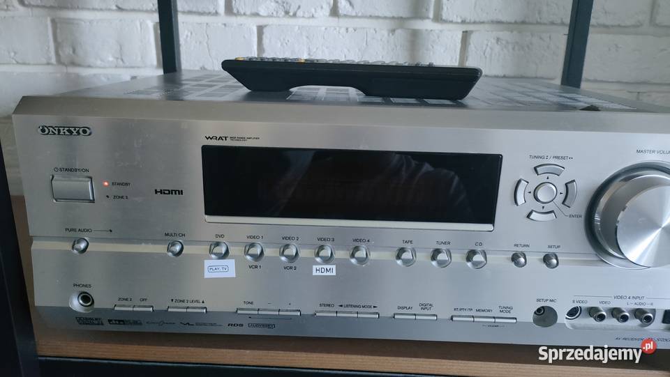 Amplituner Onkyo TXSR504E 71 Oryginalny Pilot kujawsko-pomorskie Rypin
