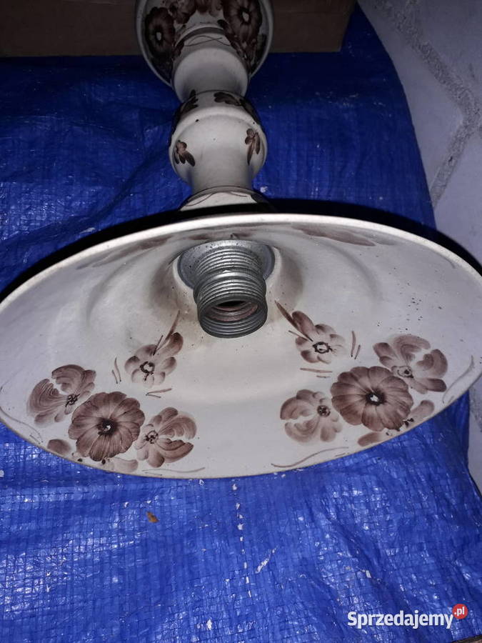 Klimatyczna lampa kuchenna ceramiczna Włocławek Warszawa