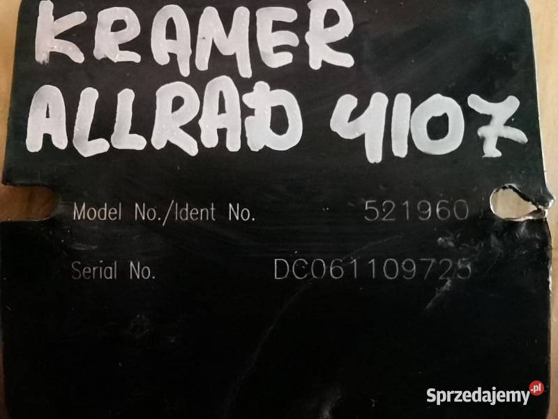 Pompa jazdy Kramer Allrad 4107 SauerDanfoss TMP Wilkowo