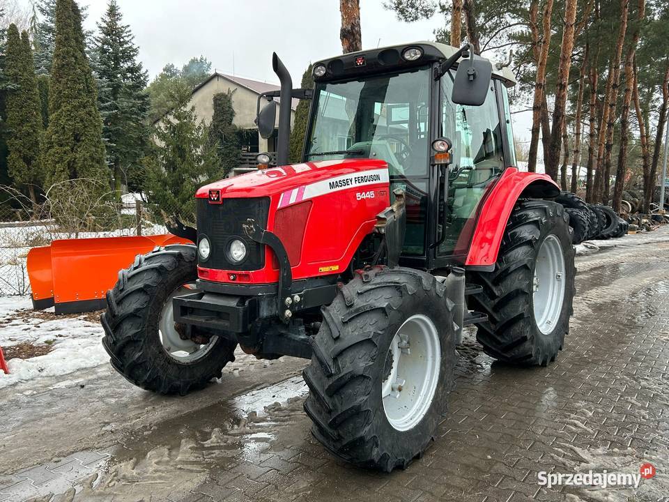 Massey Ferguson 5455 z turem MX mf 5445 class Rolnictwo Laskowiec